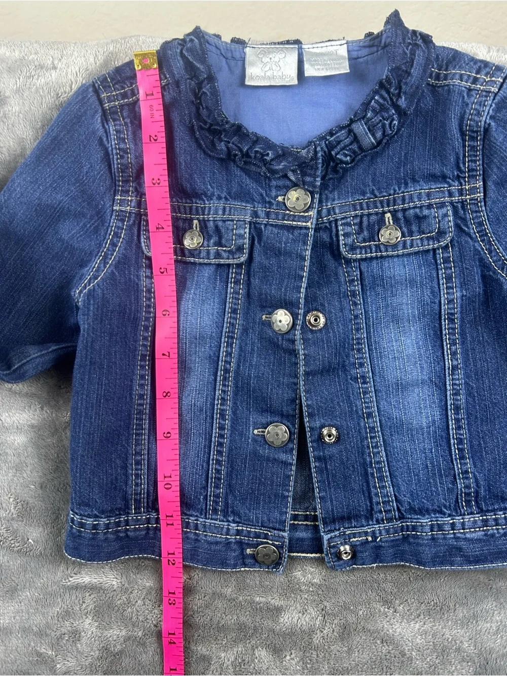 Girls 2T Denim Jacket & Unicorn Jeans 2 Piece Outfit